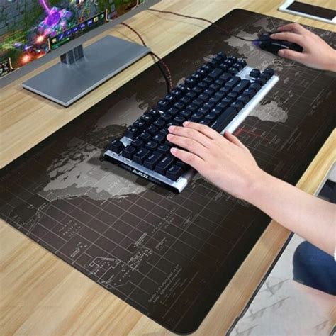 New Extended Gaming Mouse Pad Large Size Desk Keyboard Mat 900mm X