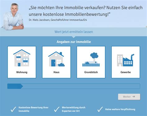 Nehmen sie ich zeit für die vorarbeit präsentieren sie die wohnung professionell nutzen sie unseren service, um einen guten verkaufspreis zu erzielen. Immobilienbewertung Online: Kostenlos Haus, Grundstück ...