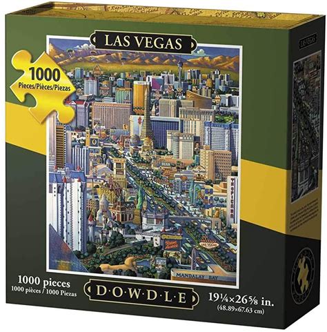 Dowdle Jigsaw Puzzle Las Vegas 1000 Piece