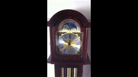 The shut off lever is located on the dial near the 3:00 position. Grandfather clock chiming - YouTube