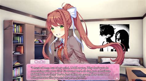 Monika Gets Real With You Rddlc