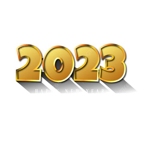 Golden Happy New Year 2023 New Year 2023 Happy New Year New Year Png