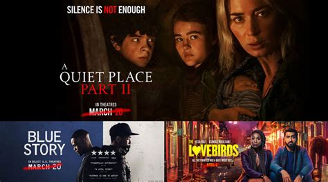Paramount Movies Postponed A Quiet Place Part Ii The Lovebirds