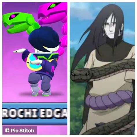 Naruto Themed Skin Orochimaru As Orochi Edgar Rbrawlstars