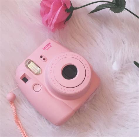 Foto Para Colocar De Fundo De Tela Pink Camera Pink Polaroid Camera