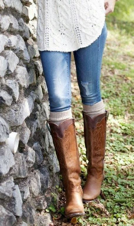 50 Cute Outfits To Wear With Cowboy Boots Cuteoutfits Cowboyboots