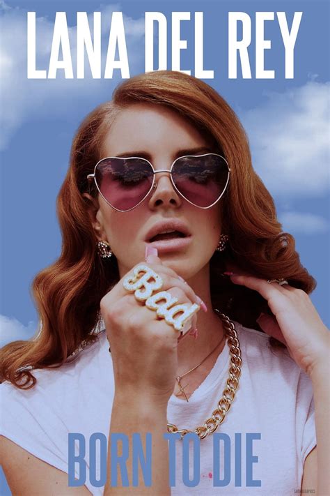 Lana Del Rey ‘born To Die Concept Art Poster Posters Plug