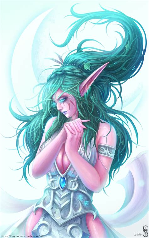 Tyrande Whisperwind By Gothmaryskold Warcraft Art World Of Warcraft World Of Warcraft