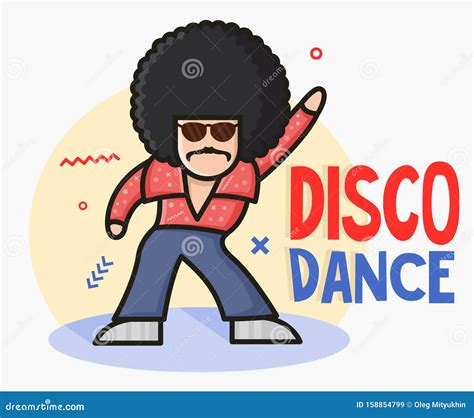 Disco Woman Dancing Eighties Style 80s Afro Vector Image Vlrengbr