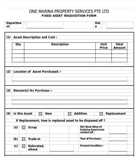 Free 23 Requisition Forms In Ms Word