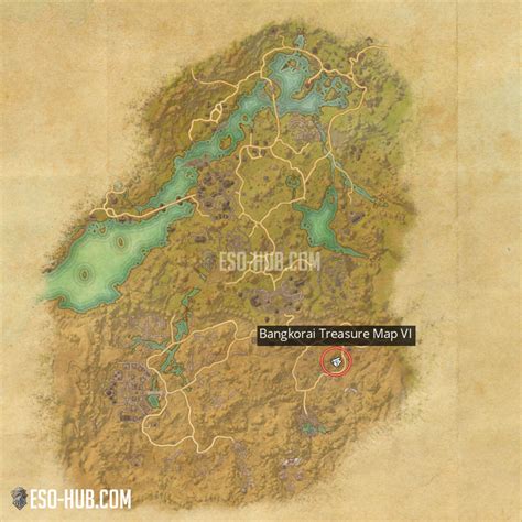 Bangkorai Treasure Map VI ESO Hub Elder Scrolls Online