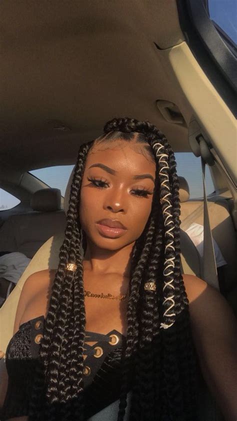 Unfortunately, hair loss from tight box braids is all too common, especially for african american women. 50 Long Box Braids Master Collection | Braids for black ...