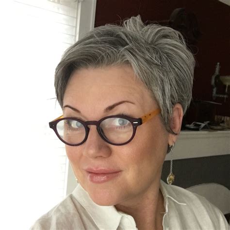 Pixie Cut For Grey Hair Over Short Hairstyle Trends Short Locks Hub