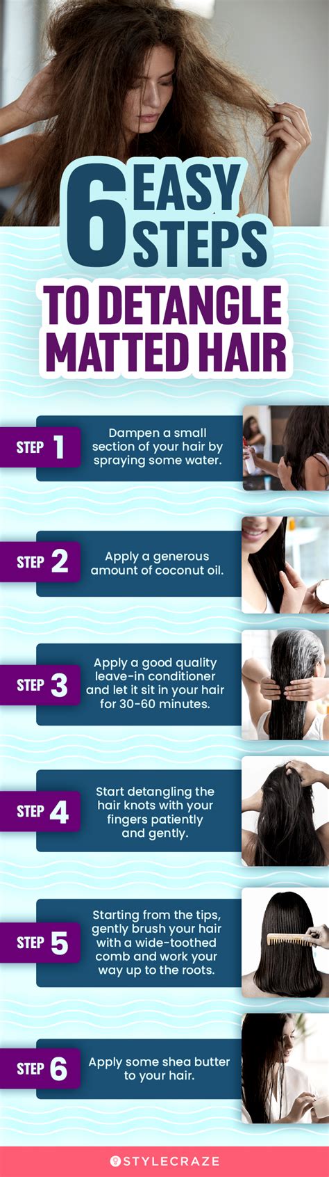 How To Detangle Matted Hair Painlessly Without Cutting