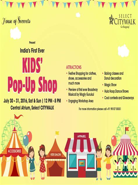 House Of Secrrets Presents Kids Rakhi Pop Up Shop At Select Citywalk