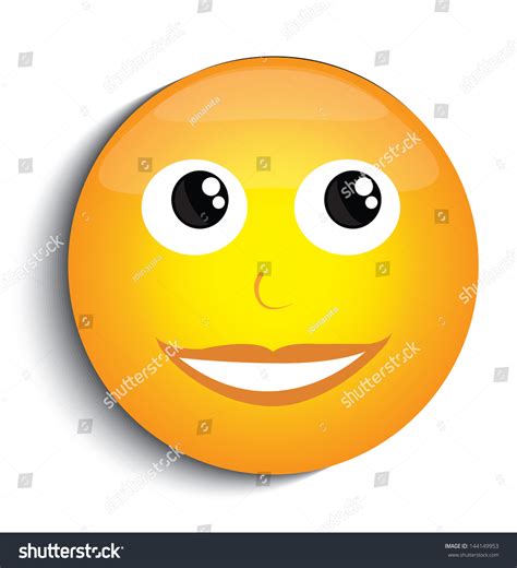 Happy Smiley Face Stock Vector Royalty Free 144149953 Shutterstock