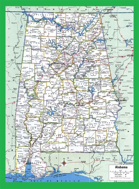 Map Of Alabama Highways And Interstates Secretmuseum - vrogue.co