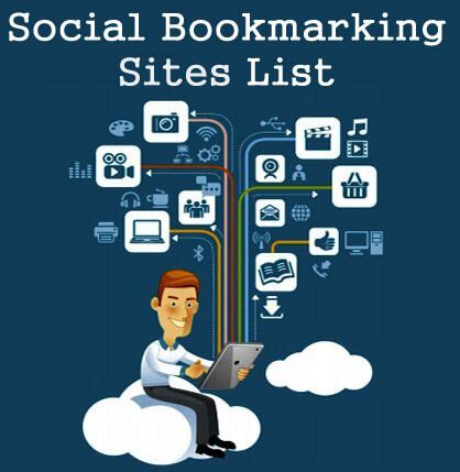 Top Free Social Bookmarking Sites List Of With High PR Social Bookmarking Bookmarking