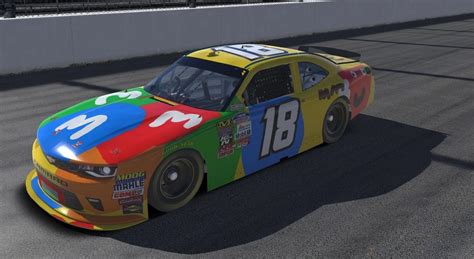 M&m's racing with kyle busch. Kyle Busch M&Ms *HAND DRAWN* by Brian C Mullin - Trading ...