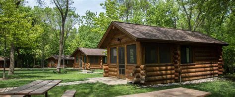 These cabins are large, light and airy! Baker Campground | Three Rivers Park District