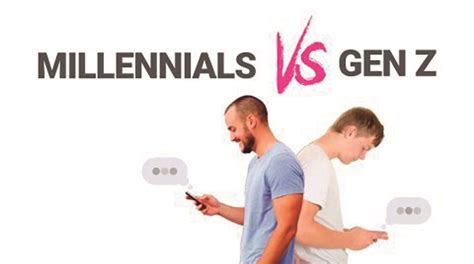 Millennials Vs Gen Z