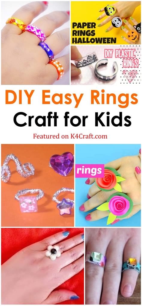 Cool Ring Ideas For Kids Pin K4 Craft