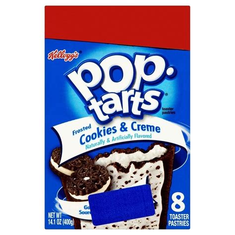 kellogg s pop tarts frosted cookies and creme 8x50g ebay