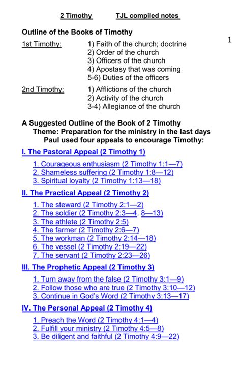 Who Wrote The Book Of 1St And 2Nd Timothy - The Books of 1st Timothy