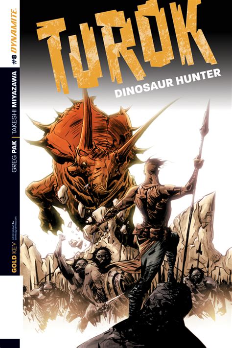 Dynamite Turok Dinosaur Hunter 8 Exclusive Subscription Variant Cover