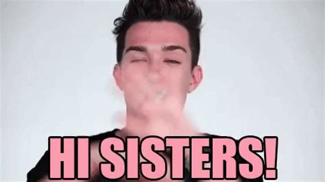 #james charles #tati #james charles meme #sorry i had too im just hella mad at what he did #like hello???? Hi Sisters James Charles GIF - HiSisters JamesCharles HelloThere - Discover & Share GIFs