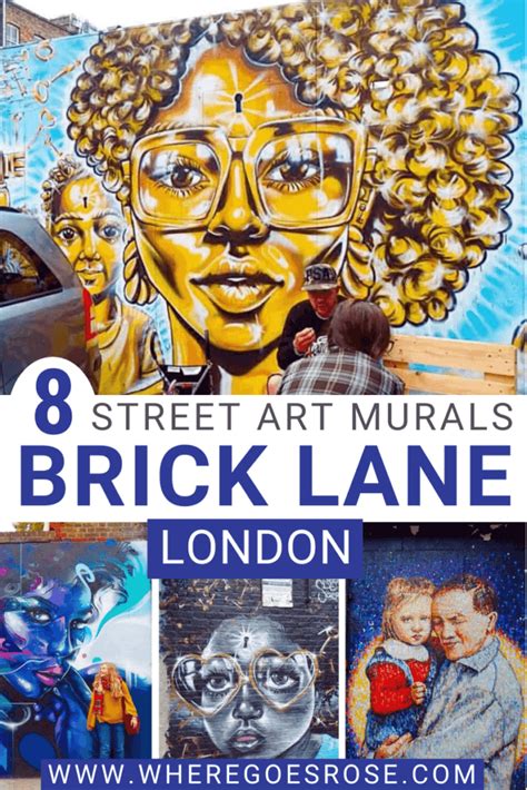Self Guided Brick Lane Street Art Tour And Maps London Where Goes Rose