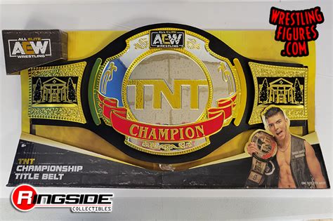 Tnt Aew Championship Belt Replica Wrestling Genuine Leather Zinc Brass