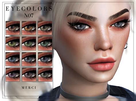 The Sims Resource Eyecolors N07