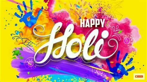 होली की शुभकामनाएं 2023 Happy Holi 2023 Happy Holi Song 2023 Youtube