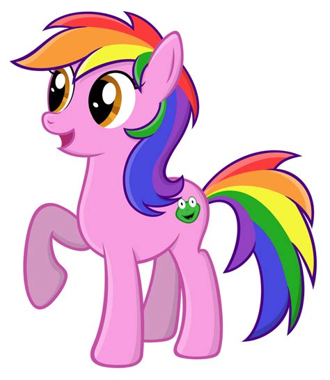 A Rainbow Pony By Stabzor On Deviantart