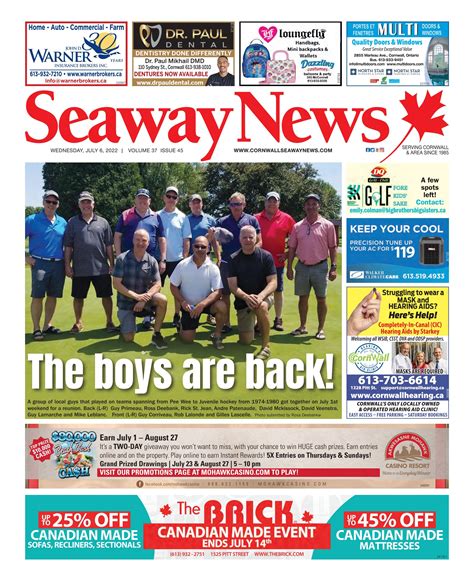 Cornwall Seaway News July 6 2022 Edition By Cornwall Seaway News Issuu
