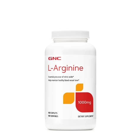 L Arginine 1000 Mg Gnc