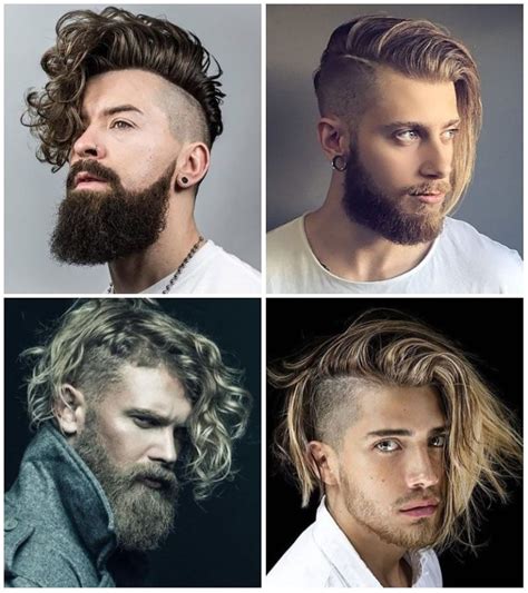 Lista Foto Hombres Con Barba Y Pelo Largo Mirada Tensa