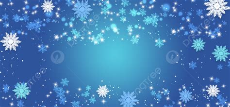 รูปพื้นหลังการตกแต่งฤดูหนาวลายเกล็ดหิมะสีน้ำเงิน เกล็ดหิมะ ฤดูหนาว