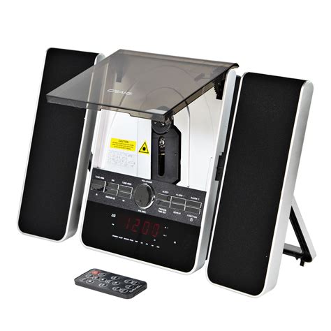 Craig Cm427 3 Piece Vertical Cd Stereo Shelf System With Amfm And