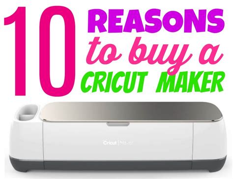 How to use markers with your cricut and then cut in the same place. 10 REASONS TO BUY A CRICUT MAKER - Makers Gonna Learn