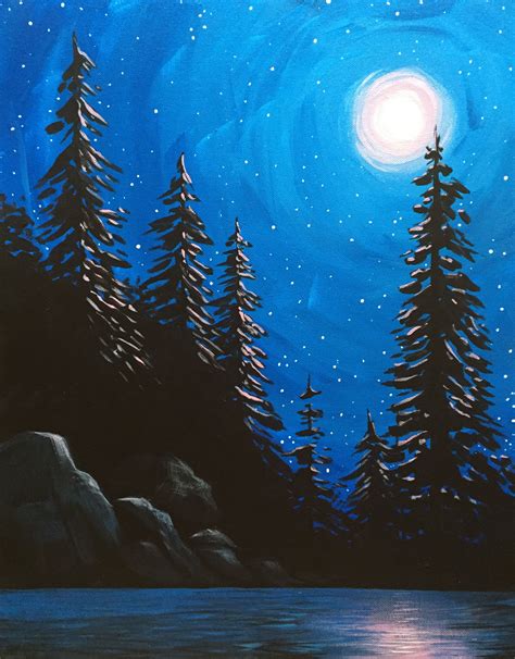 Find Your Next Paint Night Muse Paintbar Beginner Painting Night