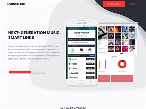 Soundplate Clicks Music Smart Links — Buzzsonic