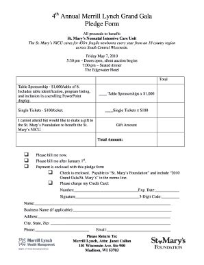 Are registered as futures commission merchants with the cftc and are members of the nfa. Merrill Lynch Grand Gala Application - Fill Online ...