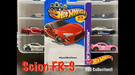 Scion Fr S By Hot Wheels Full Collection Jdm Zamac Diecast