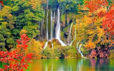 Five Plitvice Lakes National Park Croatia