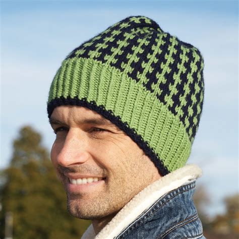 Mens Knitted Beanie Free Pattern Web Adventurous Beginner Knit Beanie