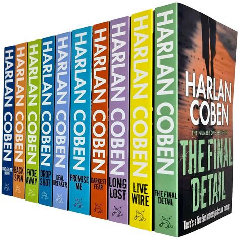 Harlan Coben Myron Bolitar Series Collection 1 10 Books Set The Book
