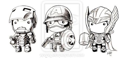 Easy cute avengers coloring pages. Avengers assemble doll by ~FaIIen on deviantART #Avengers ...