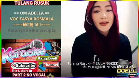 Download mp3 lagu pernikahan kristen tulang rusuk. TULANG RUSUK KARAOKE DANGDUT (Duet Bersama Artis Smule ...